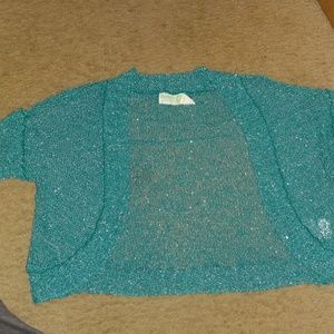 Teal Cardigan